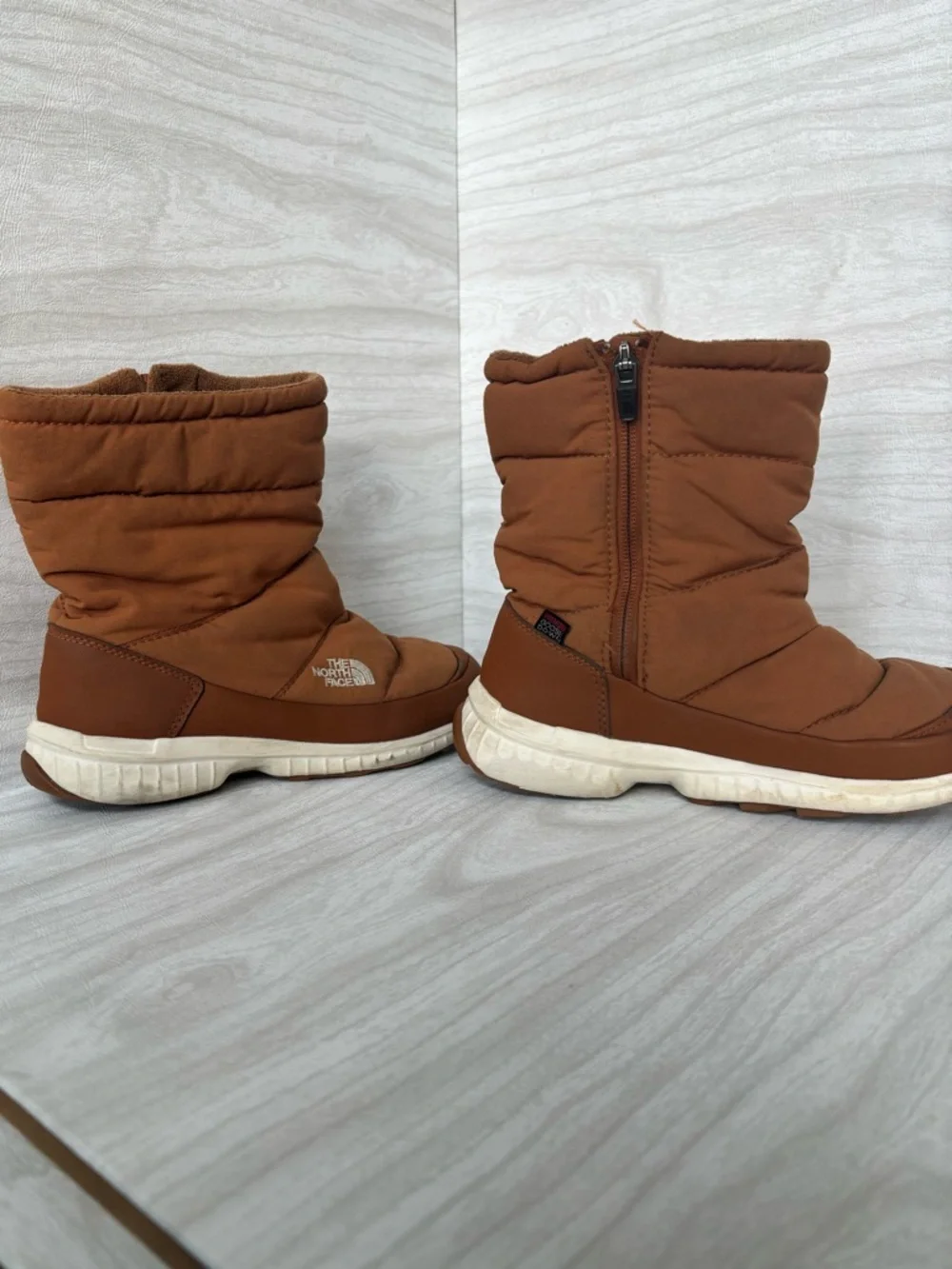 The North Face Brown Youth Winter Boots - Brown 3